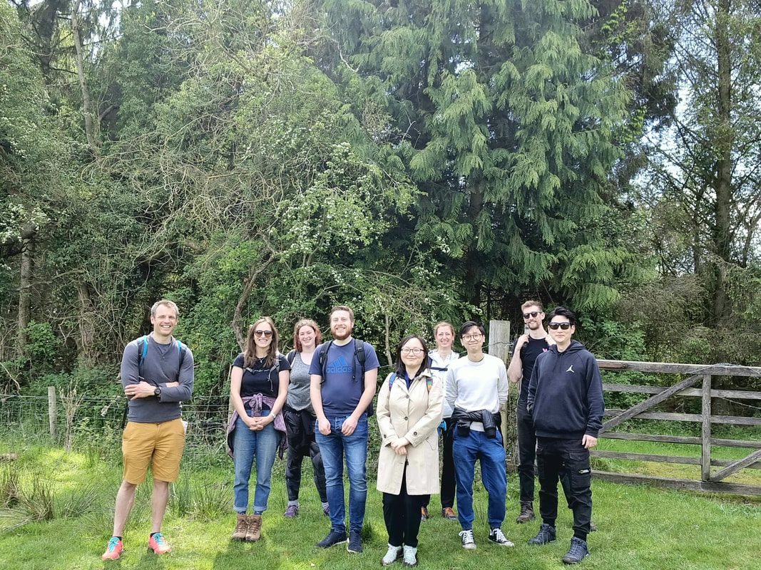 Lab walk followed by some hard earned beers at the pub!