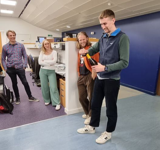 Congratulations, Dr James Barrett!