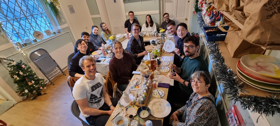 Lab Christmas meal 2024